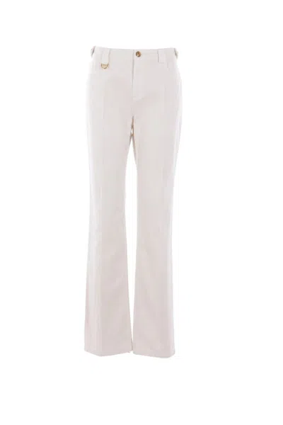 Chloé Boyfriend Straight-leg Jeans In White