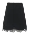 Chloé Trumpet Mini Skirt In Black