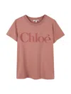 Chloé T-shirt In Orange