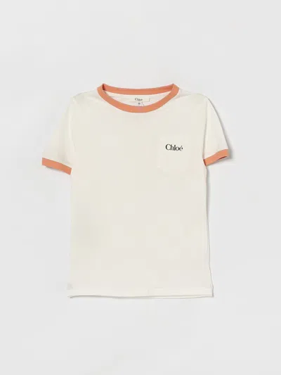 Chloé T-shirt Kids  In Neutral