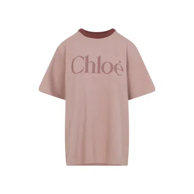Chloé Tshirt In Pink