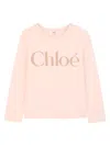 Chloé T-shirt In Pink