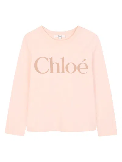 Chloé T-shirt In Pink