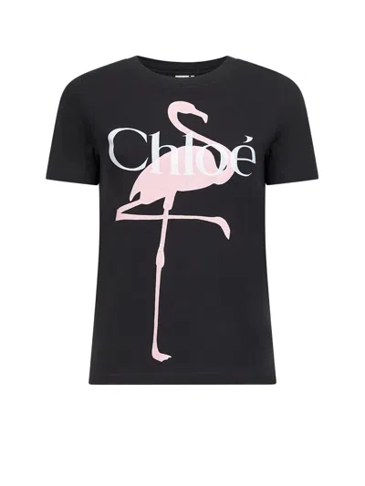 Chloé Chloè T-shirts And Polos In Black