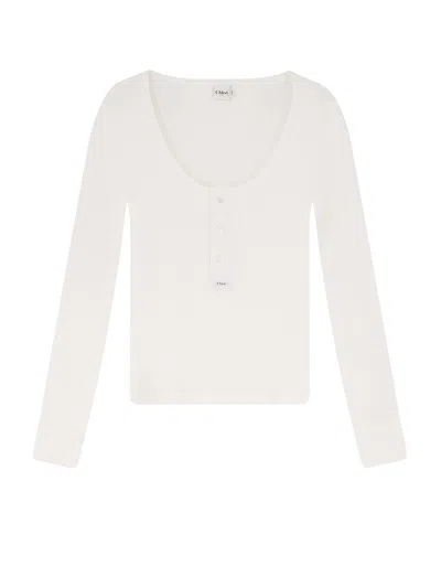 Chloé Chloè T-shirts And Polos In White
