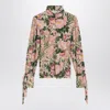 Chloé Turtleneck Jersey Sweater With Floral Print