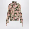 Chloé Turtleneck Jersey Sweater With Floral Print