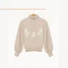 Chloé Turtleneck Sweater Beige Size 6 100% Cotton In Beige