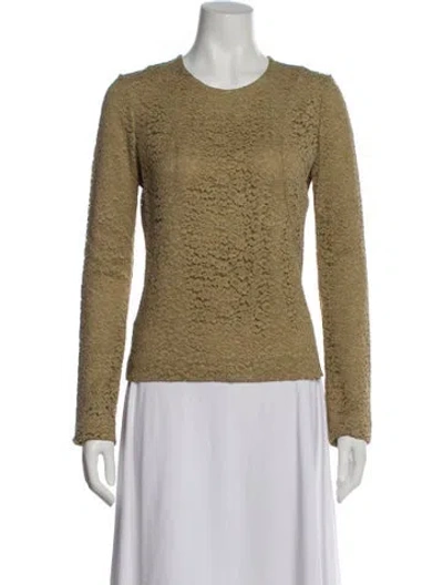 Pre-owned Chloé Tweed Pattern Jacket In Neutral