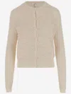 Chloé Twin Set In Cotton And Silk Knit