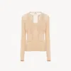 Chloé Twin Set In Cotton Knit