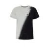 Chloé T-shirt Col Rond Femme Noir Taille L 100% Coton In White/black