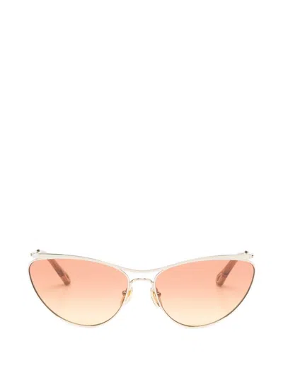 Chloé Uma Sunglasses In Metallic