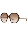 Chloé Unisex Sunglasses, Ch0008s In Avana
