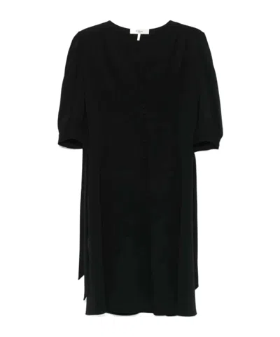 Chloé V-neck Dress In Black
