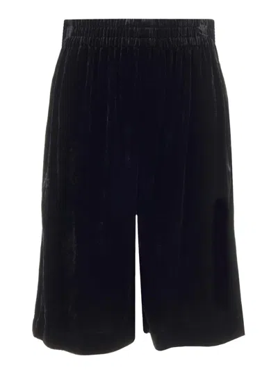 Chloé Velvet Culottes In Black