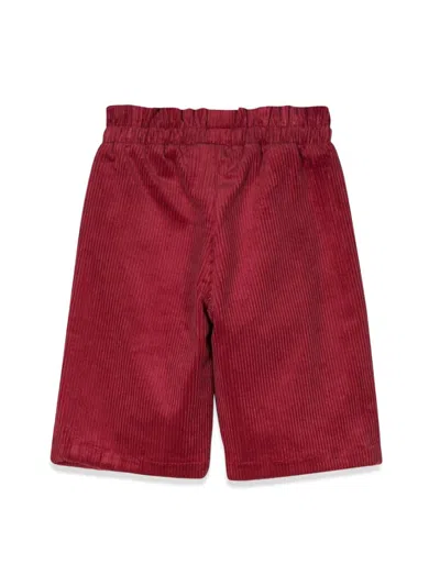 Chloé Kids' Velvet Pants In Pink