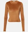 Chloé Woman Brown Tops In Brown