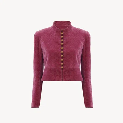 CHLOÉ VESTE COURTE AJUSTÉE EN VELOURS