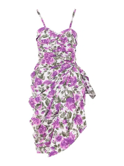 Chloé Multicolor Dress In Purple
