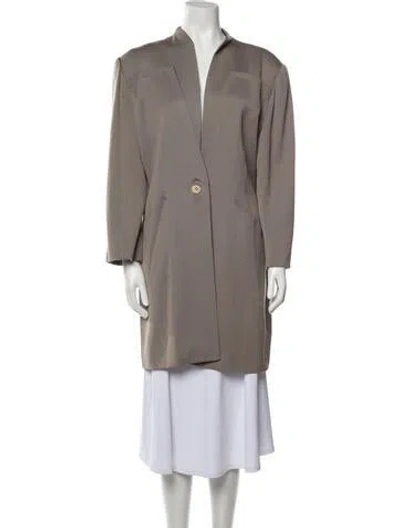 Pre-owned Chloé Vintage 1980's Trench Coat In Neutral