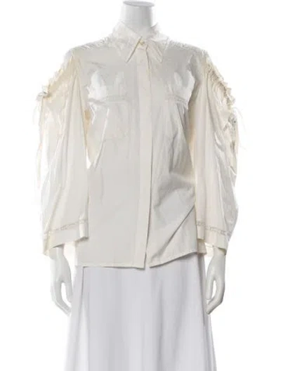Pre-owned Chloé Vintage 1990's Blouse In White