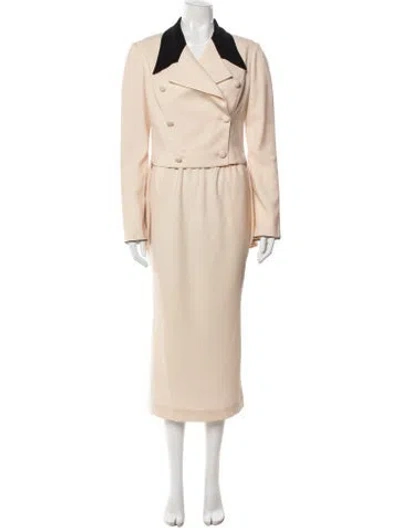 Pre-owned Chloé Vintage 1990's Skirt Suit In Neutrals