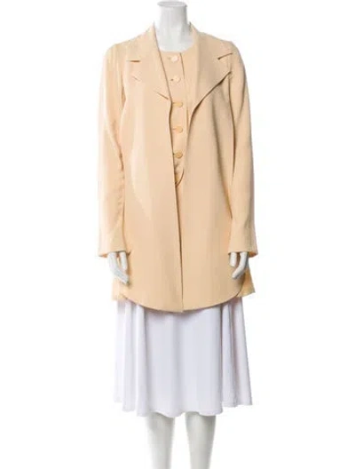 Pre-owned Chloé Vintage 1993 Coat In Neutral