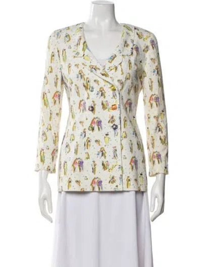 Pre-owned Chloé Vintage 1997 Skirt Suit In Neutral