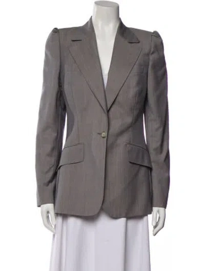 Pre-owned Chloé Vintage 2000's Blazer In Grey