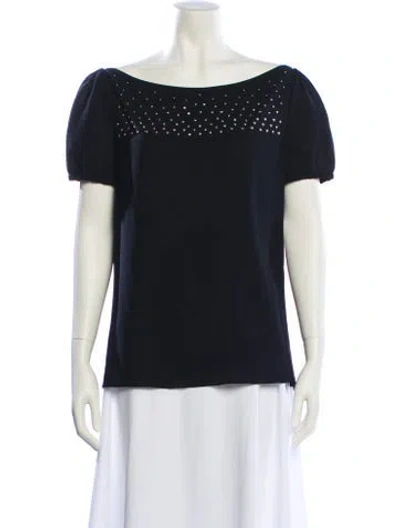 Pre-owned Chloé Vintage 2000's T-shirt In Black