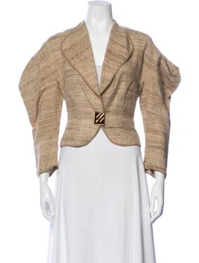 Pre-owned Chloé Vintage 2001 Blazer In Neutrals