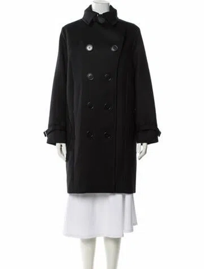 Pre-owned Chloé Vintage 2002 Coat In Black