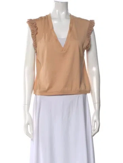 Pre-owned Chloé Vintage 2002 Top In Neutral