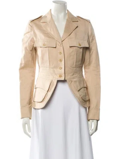 Pre-owned Chloé Vintage 2003 Blazer In Neutral