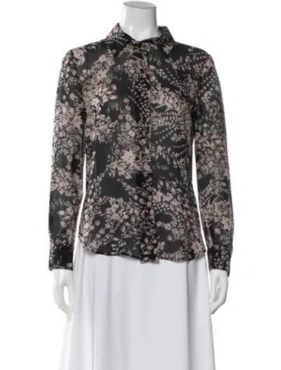 Pre-owned Chloé Vintage 2003 Blouse In Black