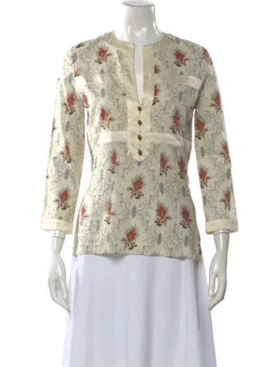 Pre-owned Chloé Vintage 2003 Blouse In Neutral