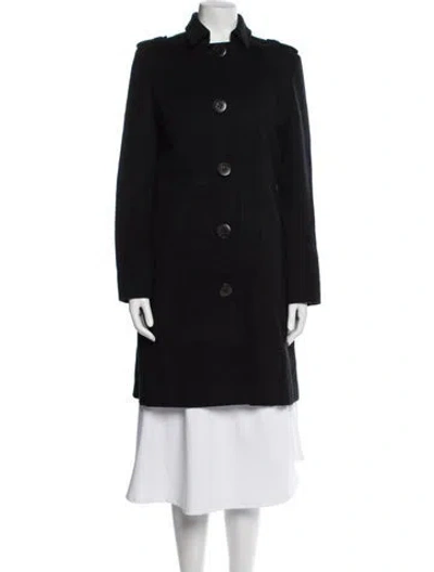Pre-owned Chloé Vintage 2003 Peacoat In Black