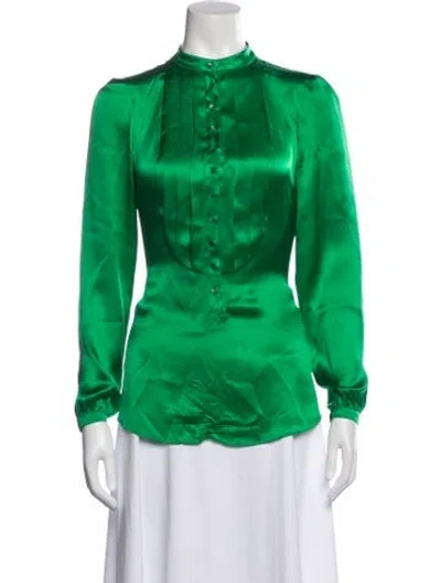 Pre-owned Chloé Vintage 2004 Blouse In Green