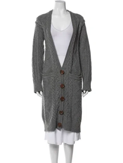 Pre-owned Chloé Vintage 2004 Sweater In Gray