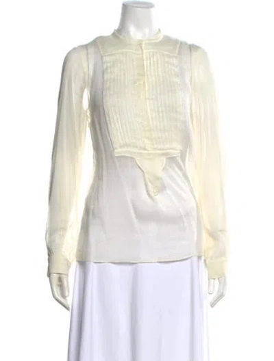 Pre-owned Chloé Vintage 2005 Blouse In Neutral