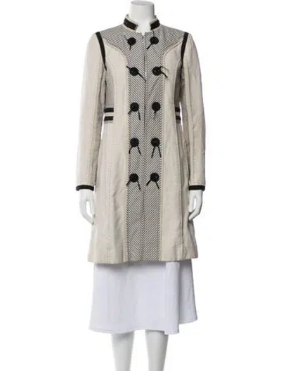 Pre-owned Chloé Vintage 2005 Trench Coat In Neutral