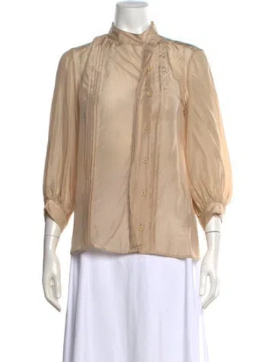 Pre-owned Chloé Vintage 2006 Blouse In Neutral