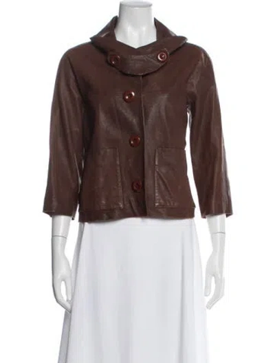 Pre-owned Chloé Vintage 2006 Jacket In Brown