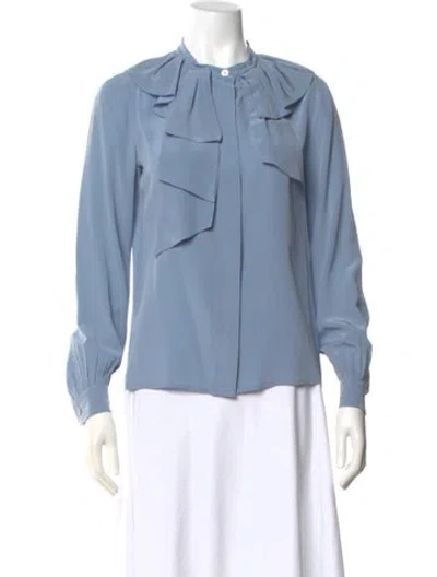 Pre-owned Chloé Vintage 2007 Blouse In Blue