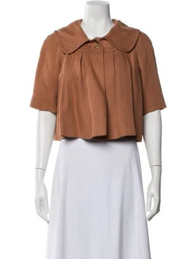 Pre-owned Chloé Vintage 2007 Jacket In Brown