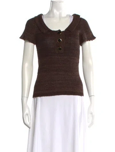 Pre-owned Chloé Vintage 2007 Sweater In Brown