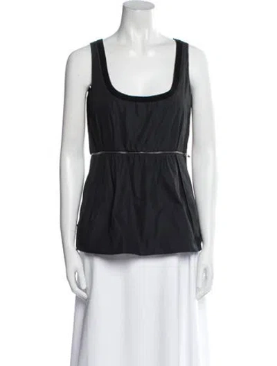 Pre-owned Chloé Vintage 2007 Top In Gray