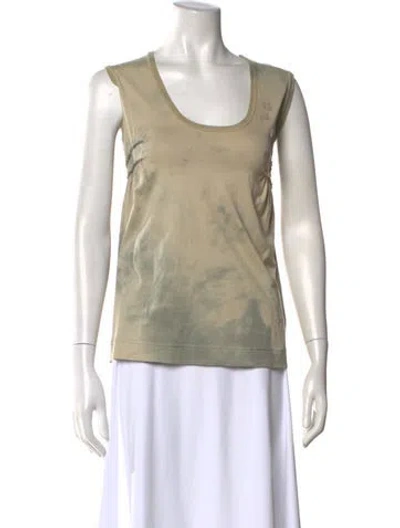 Pre-owned Chloé Vintage 2007 Top In Green