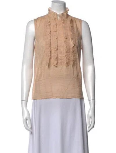 Pre-owned Chloé Vintage 2007 Top In Neutral